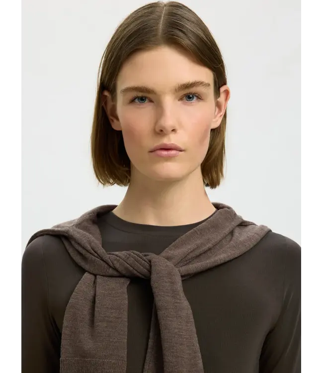 Selected Femme Manja Ls O-Neck Delicisio