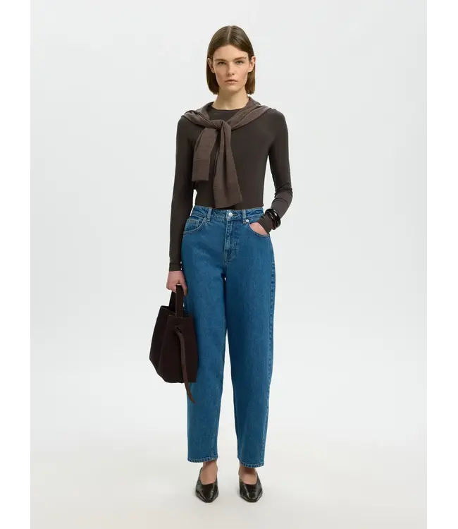 Selected Femme Manja Ls O-Neck Delicisio