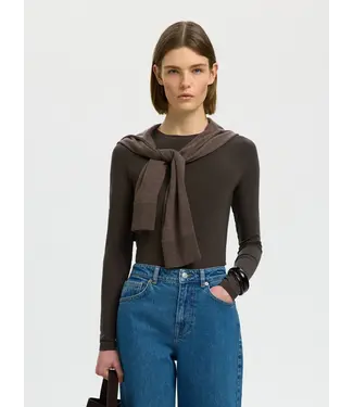 Selected Femme Manja Ls O-Neck Delicisio