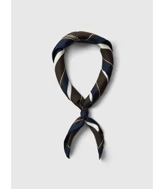Selected Femme Sara Silk Scarf Delicioso Print