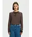 Selected Femme Thea LS Knit Merino Collar Neck