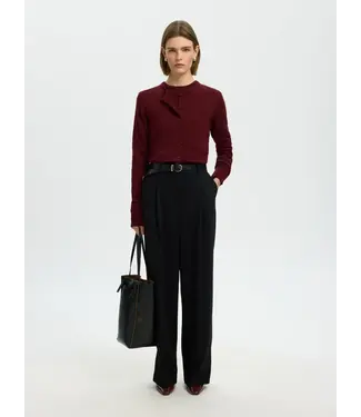 Selected Femme Thea Ls Knit Merino Cardigan