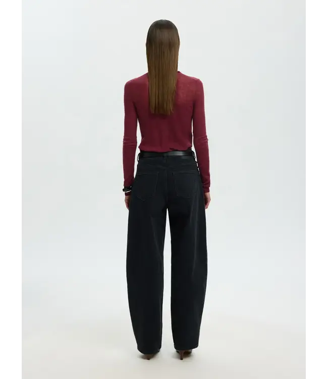Selected Femme Vendy Wool LS Knit Roll Neck TP