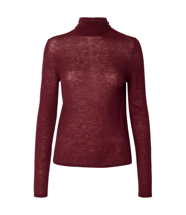 Selected Femme Vendy Wool LS Knit Roll Neck TP