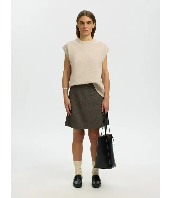 Selected Femme Lulu SL Knit Vest BM