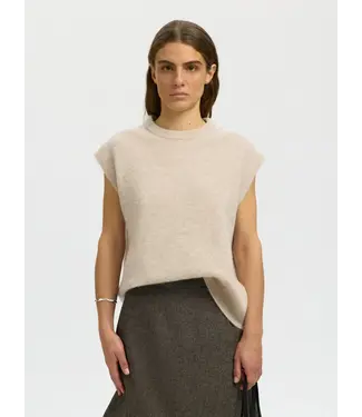 Selected Femme Lulu SL Knit Vest BM