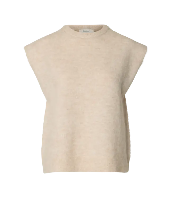 Selected Femme Lulu SL Knit Vest BM