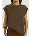 Selected Femme Lulu SL Knit Vest Daschund