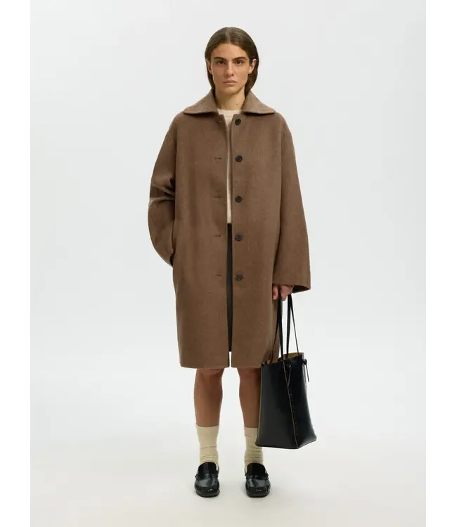Selected Femme Geri Handmade Wool Coat