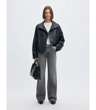 Selected Femme Wide Bea Kori Jeans Grey Denim