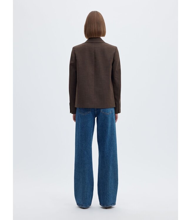 Selected Femme Wide Bea Kori Jeans Blue Denim