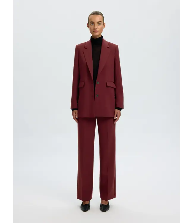 Selected Femme Rita Mw Wide Pants Mel TP