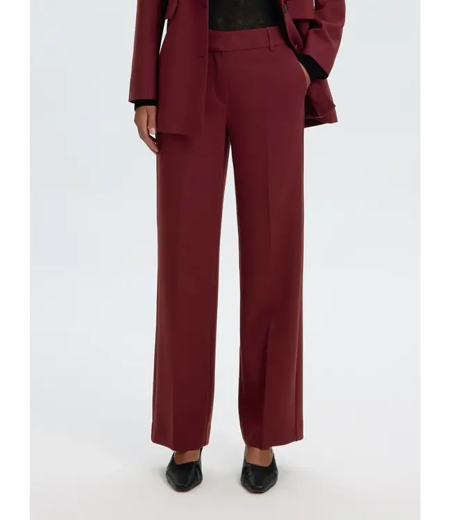 Selected Femme Rita Mw Wide Pants Mel TP