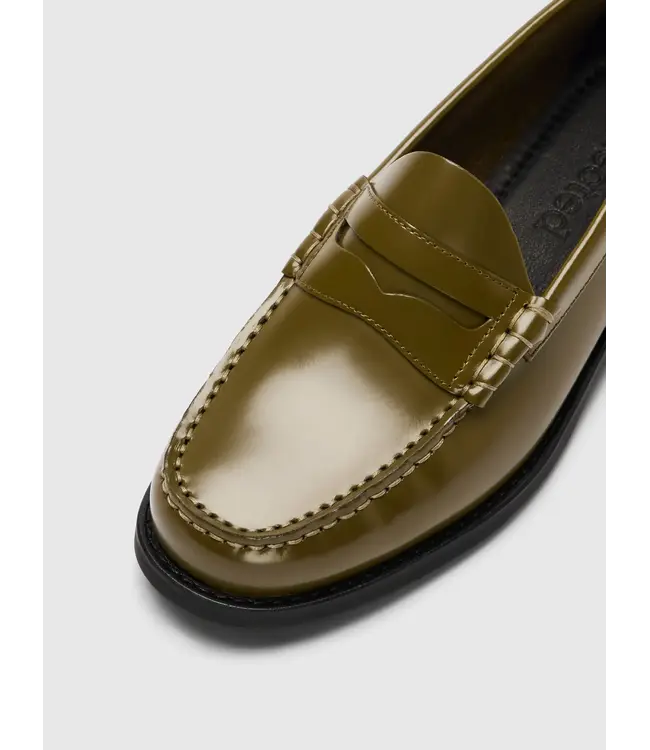 Selected Femme Briar Penny Leather Loafer
