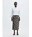 Selected Femme Jaylen Mel Mw Twist Detail Midi Skirt