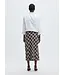 Selected Femme Jaylen Mel Mw Twist Detail Midi Skirt