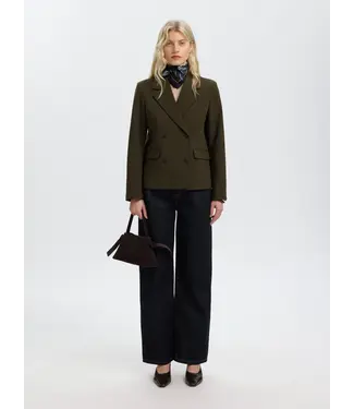 Selected Femme Relaxed Signe DB Blazer