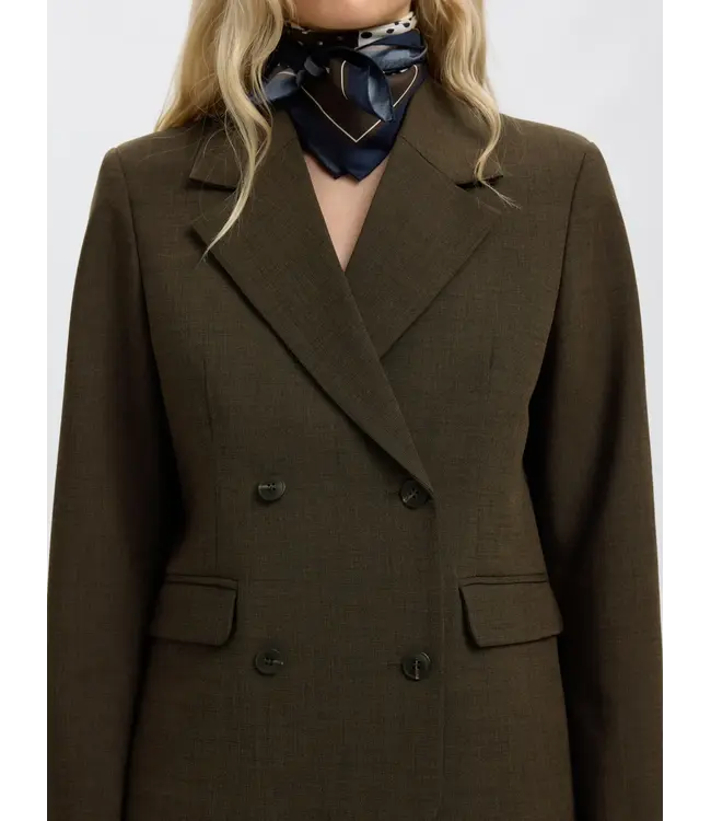 Selected Femme Relaxed Signe DB Blazer