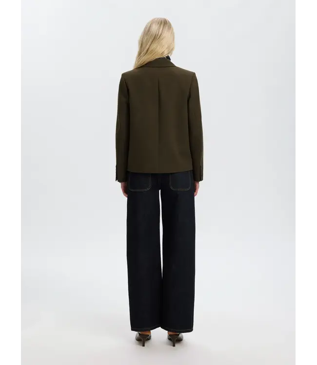 Selected Femme Relaxed Signe DB Blazer