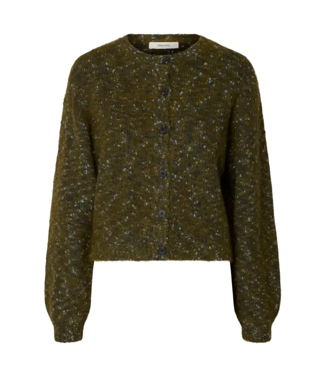 Selected Femme Kat Ls Knit Short Cardigan