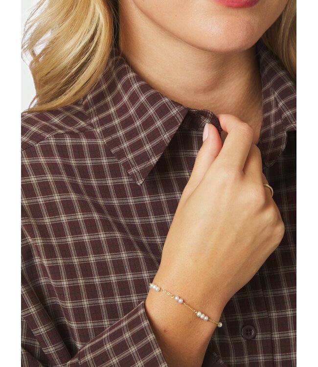 Neo Noir Anella Check Shirt
