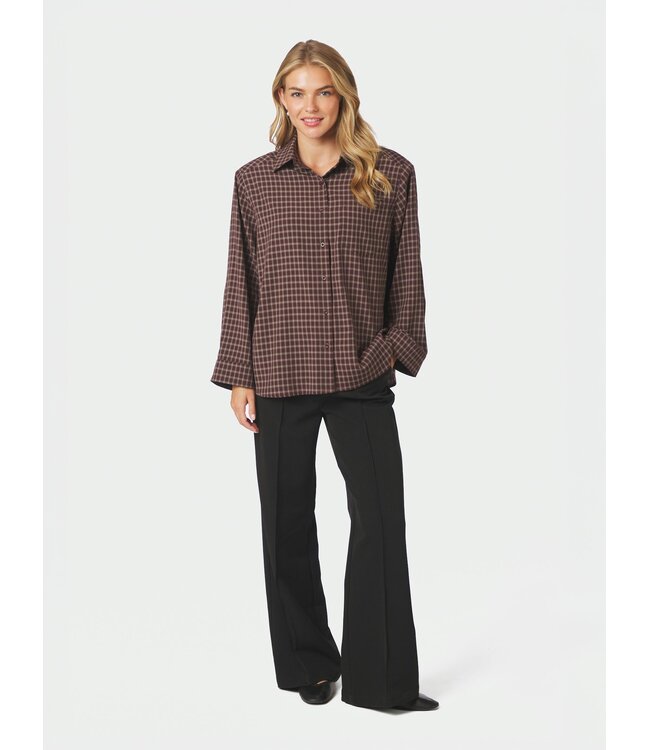 Neo Noir Anella Check Shirt