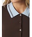 Neo Noir Filiana Contrast Polo Knit