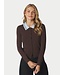 Neo Noir Filiana Contrast Polo Knit
