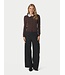 Neo Noir Filiana Contrast Polo Knit