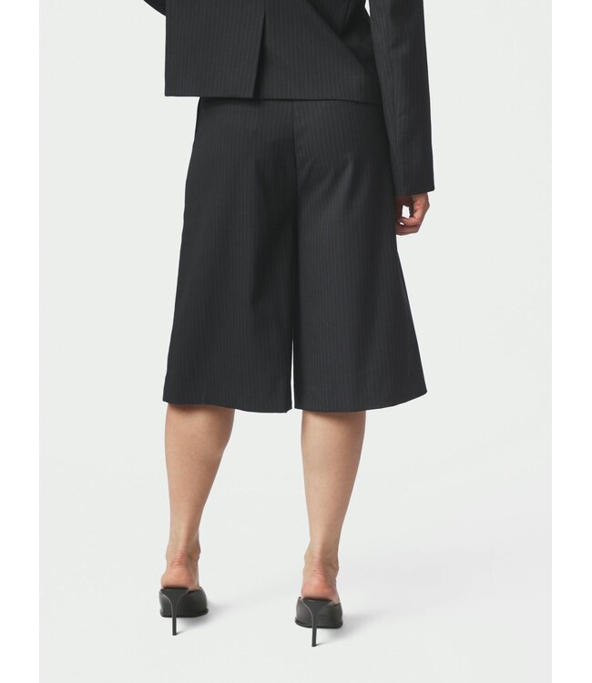 Neo Noir Rima Slim Pinstripe Shorts