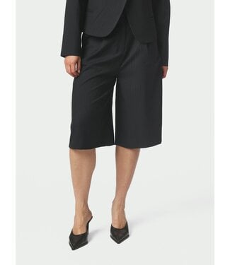 Neo Noir Rima Slim Pinstripe Shorts