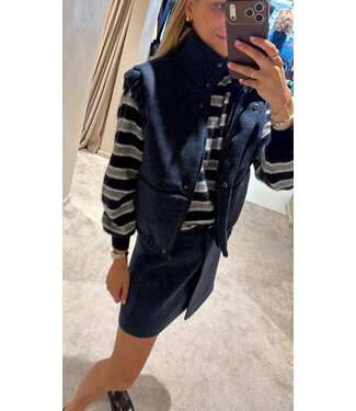 Dou Doun Dublin Skirt Jeans Blue