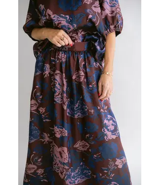 Held Antwerp Juliette Skirt Bordeaux Flower