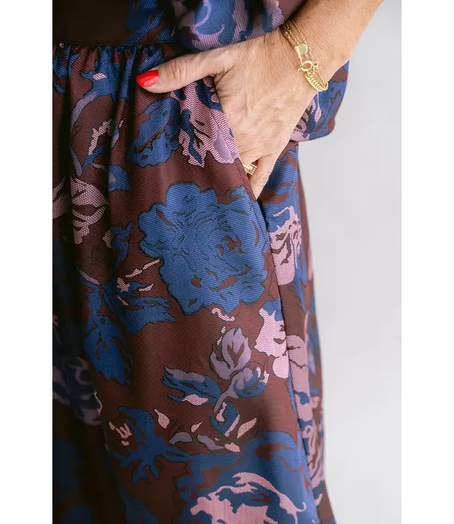 Held Antwerp Juliette Skirt Bordeaux Flower
