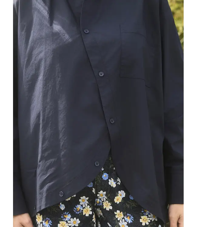 Les Soeurs Charles Hemdsblouse Navy