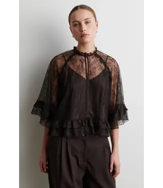Second Female Sybell Lace Ruffle Blouse
