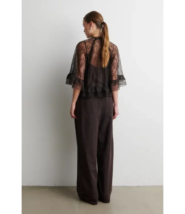 Second Female Sybell Lace Ruffle Blouse
