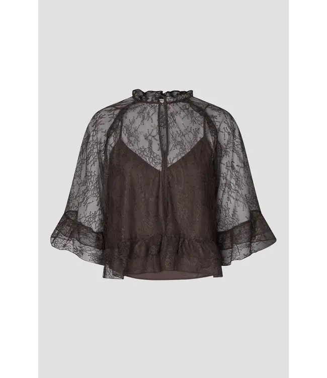 Second Female Sybell Lace Ruffle Blouse