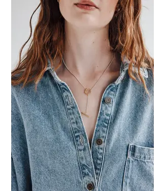 Les Soeurs T-Bar Closure Ketting Rana