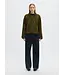 Selected Femme Lulu Brushed Argyle Knit O-neck