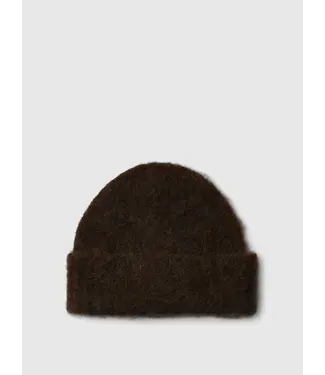 Selected Femme Lulu Brushed Wool Blend Beanie