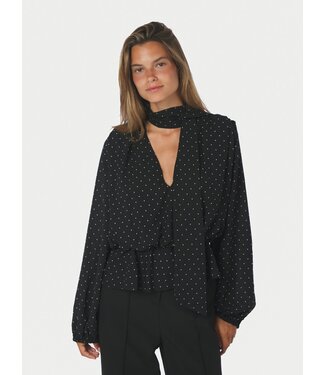 Neo Noir Ettalie Dot Blouse