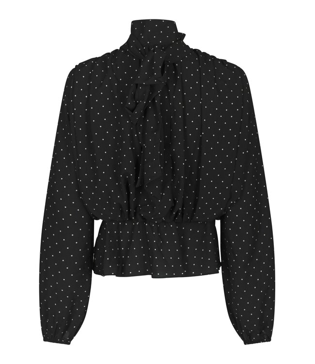 Neo Noir Ettalie Dot Blouse
