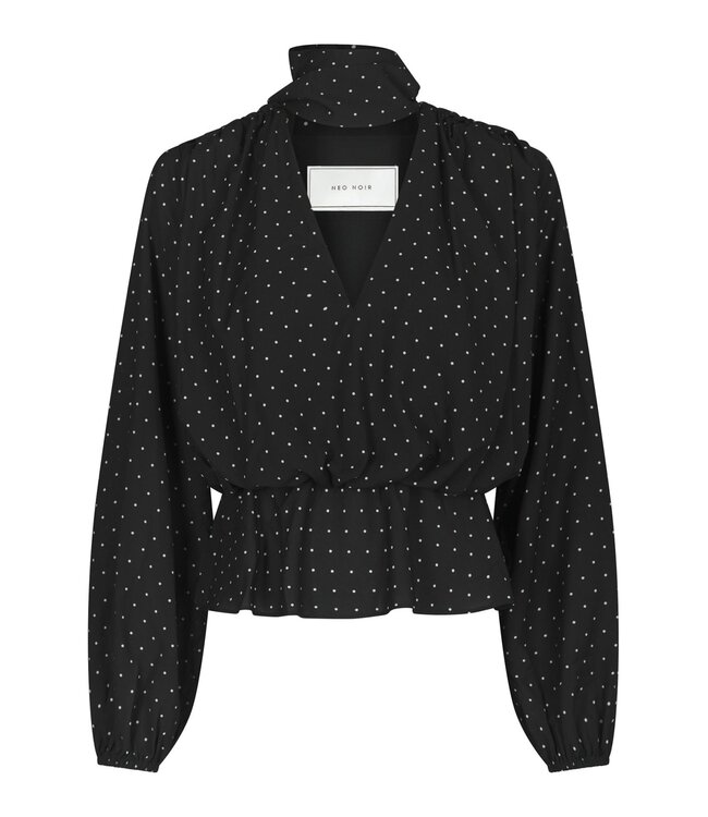 Neo Noir Ettalie Dot Blouse