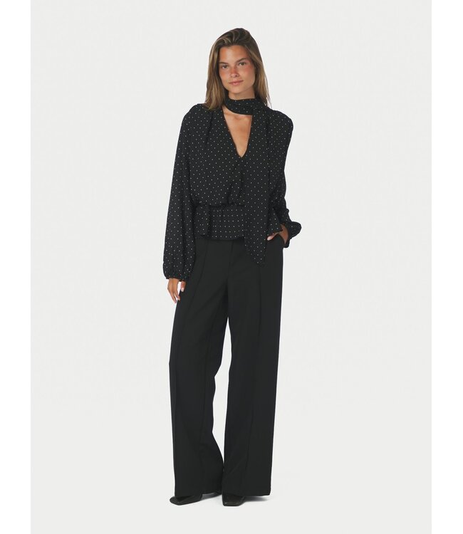 Neo Noir Ettalie Dot Blouse