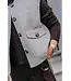 Lalotti Anna Gilet Grey