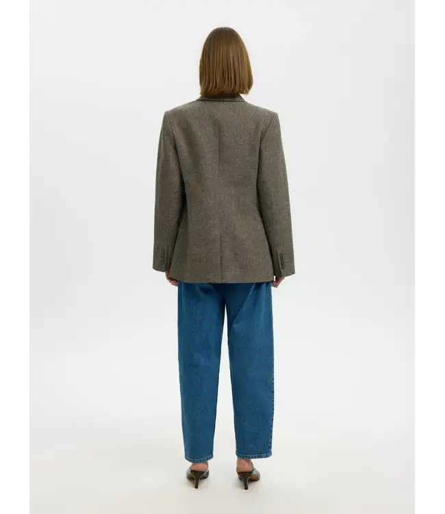 Selected Femme Reeda Wool Blend Blazer