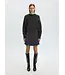 Selected Femme Mira Knit Short O-neck Asphalt