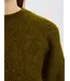 Selected Femme Mira Knit Short O-neck Fir Green
