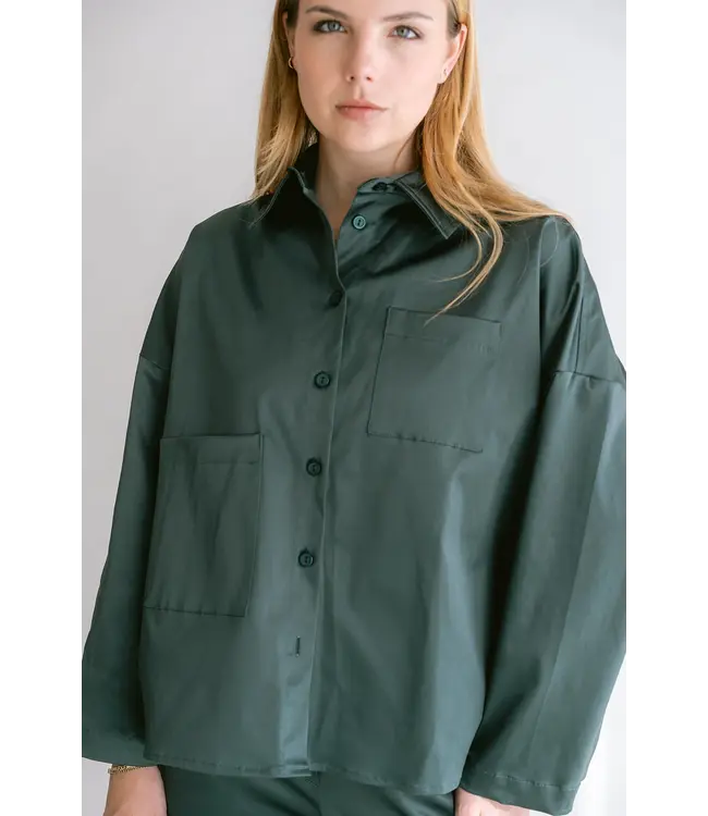 Held Antwerp Mon Shaket Satin Sage Green